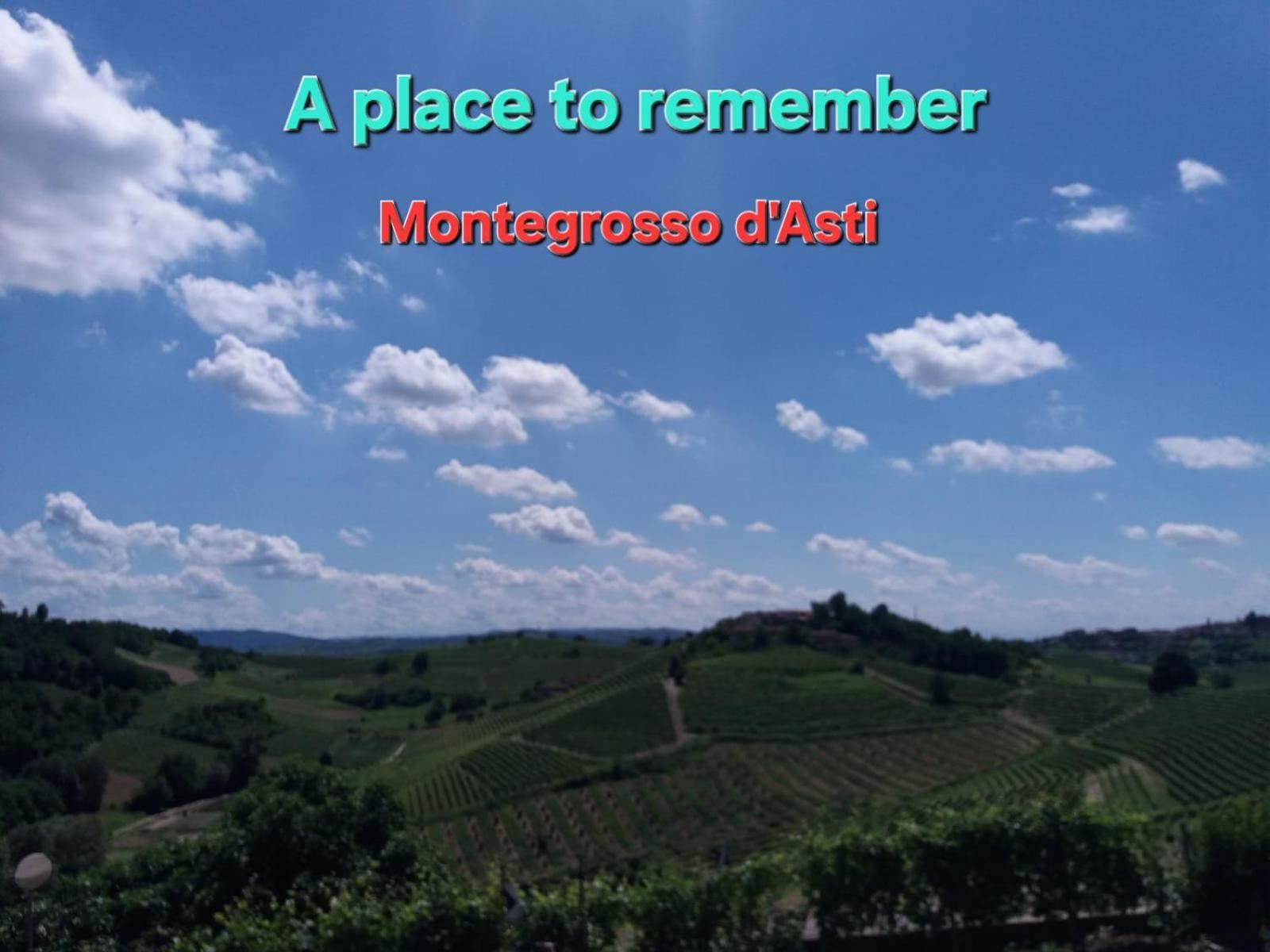 A Place To Remember Montegrosso dʼAsti Exteriör bild